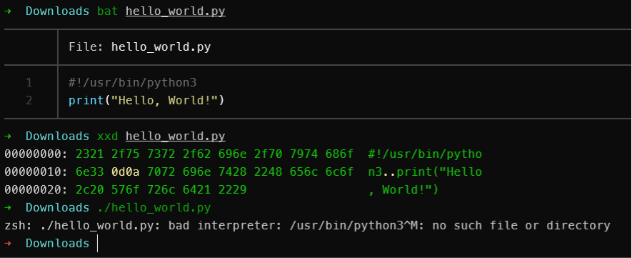 CRLF v.s. LF: Windows 和類 Unix 系統換行的不同